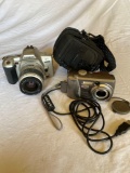 Minolta QT si Maxxum camera, Kodak DX4530 camera.