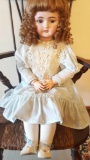 Antique large Simon and Halbig 13.5 doll, signed BERGMANN