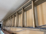 Aluminum extension ladder, 28'