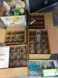 Supply of Ball Mason canning jars & lids.