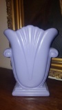 Vintage Haeger lilac glaze vase