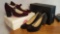 Two pairs of ladies heels, never worn, size 8