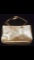Metallic gold MICHAEL KORS open top tote shoulder purse