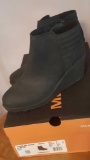 Tremblant wedge MERRELL black ladies ankle boots, 8M