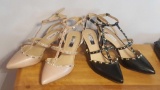 2 pairs INC ladies size 8M heeled shoes
