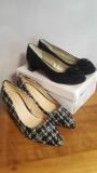 TWO pairs of Ann Taylor and Anne Klein ladies shoes