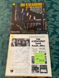 (2) Four Seasons record albums, one is autographed (NO COA).