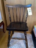 Pine chair.