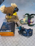 (2) Masks, 2001 Australia kangaroo, hair dryer (new).