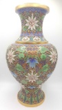 Very fine Chinese cloisonne enamel vase