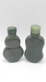 Vintage Jadeite Chinese snuff bottles