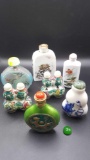 7 Chinese snuff bottles