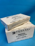 100 rounds Federal ammo 20 cartridges 7.62x51mm