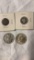 Silver coins, 1964 half dollar, 1914 Dime, 1937 Half Dollar, 1906 Indian Penny