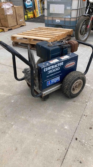 Simpson contractor 3000 high pressure washer 11 hp