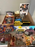 comics, Indianapolis 500 memorabilia, basketball photo, other miscellaneous collectibles