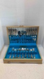 Service for 8 Oneida flatware with extras