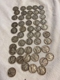 $5 silver mercury dimes, coins