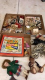 costume jewelry, bears, miscellaneous