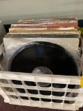 1 crate of records, Queen, The Pointer Sisters, The Police, Elvis Eagles, Bob Seger and more