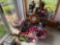 Metal Gardening Cart, Decor, Thermometer