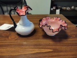 2 Pieces of Fenton Glassware