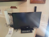 Small RCA TV, Two Pictures and Collector Plates