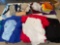 Job lot of (75+) unused cotton tee shirts, sizes S to XL.