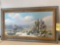 Kenneth Walford oil/ canvas, 24 x 48 canvas, 56.5 x 32.5 frame size.
