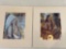 Pair of Ruane Manning foil prints, 10 x 12.