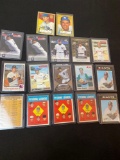 (17) Baseball cards incl. (4) 1962 Pitching Leaders, 1973 Yaz, 1971 McCovey, etc.
