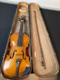 Jocobus Stainer violin w/ bow& wooden case.