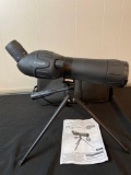 Rugged Gear 20-60 x 60mm spotting scope w/ tripod & soft case.