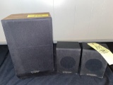 Fisher MS-570 speaker & pair Pioneer 10 watt speakers.