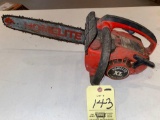 Homelite XL automatic oiling chainsaw.