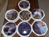 (7) Plates by Dave Krautman (Friends of the Vietnam Memorial).