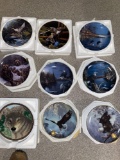 (9)Wildlife plates.