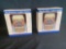 (2) Budweiser Label Steins