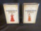 (2) Anheuser Busch Figurine Girls