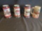 (4) Budweiser Holiday Steins