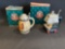 (2) Budweiser Membership Steins
