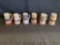 (6) Budweiser Holiday Steins