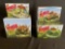 The Budweiser Lizards and Frogs Figurines