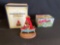 (2) Budweiser Figurines