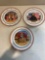 (3) Budweiser Collector Plates