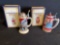 (2) Anheuser Busch Busch Collection Steins