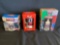 (3) Budweiser NASCAR Steins