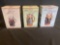 (3) Budweiser Discover America Steins