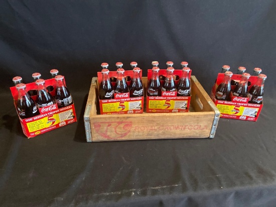 Royal Crown Crate, OSU Heisman Winner Coke Bottles