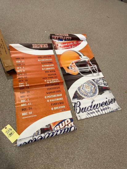 2006 Cleveland Browns Banners